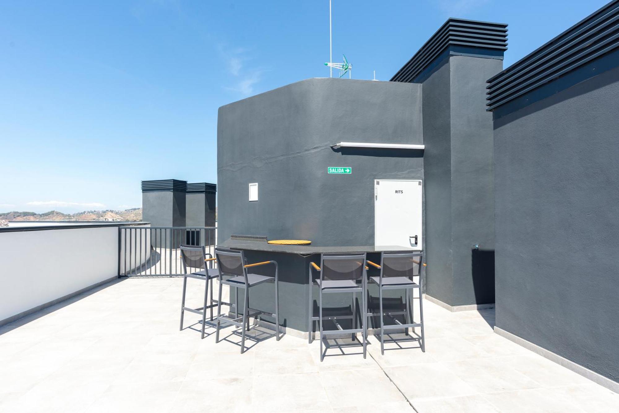 Apartament Skyline Iii Pool & Coworking By Ele Malaga